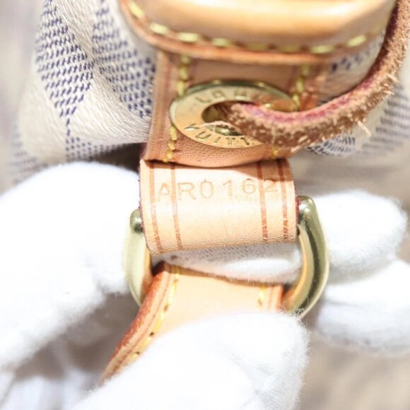 LOUIS VUITTON Damier Azur Noe Shoulder Bag N42222 LV Auth 121627 - Picture 13 of 15